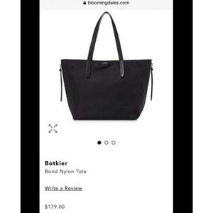 Botkier New York Bond Nylon Tote Handbag 19"x12"